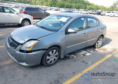 2010 Nissan Sentra 2.0S из США, поврежденный, VIN 3N1AB6AP3AL614108